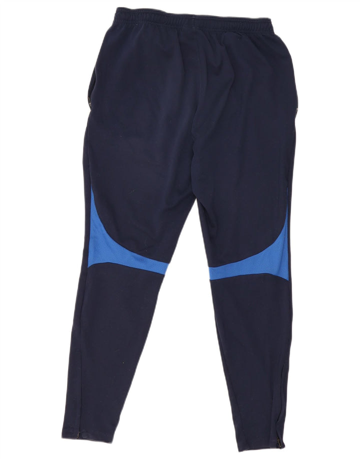 Calça de treino masculina NIKE Dri Fit médio azul marinho Colourblock