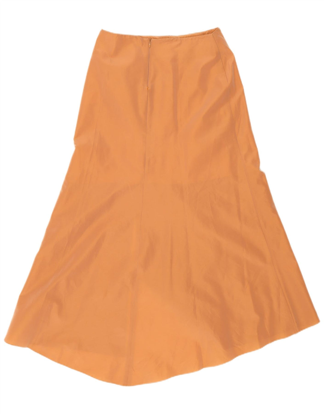 Conjunto de saia feminina vintage de 2 peças IT 44 médio W28 acetato bege