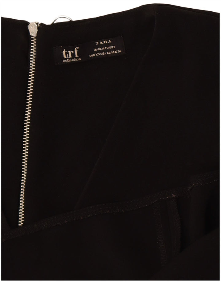 Vestido feminino Zara A-Line UK 6 XS Preto