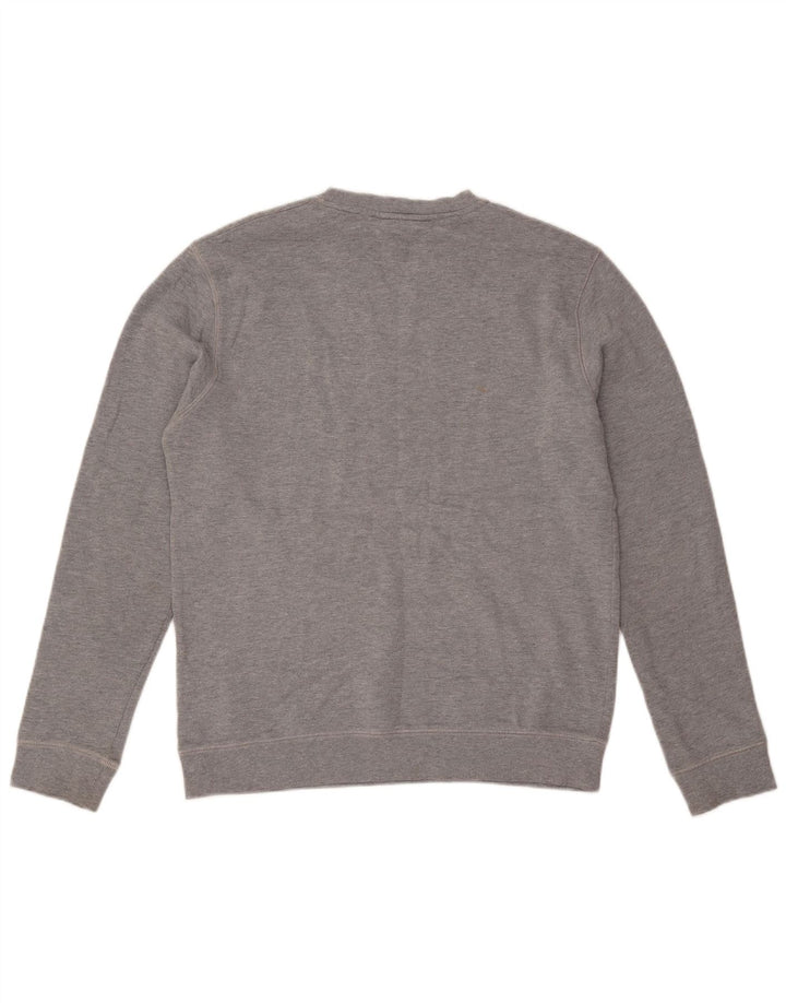 PENGUIN moletom gráfico masculino jumper grande algodão cinza