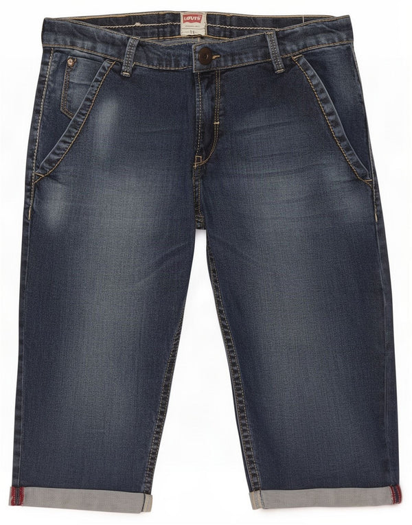 Levi's Boys Denim Shorts 13-14 anos W30 Azul