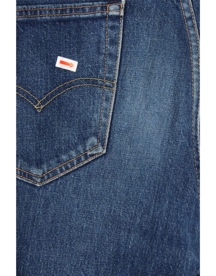 LEVI'S Masculino 514 Straight Jeans W31 L32 Azul Algodão