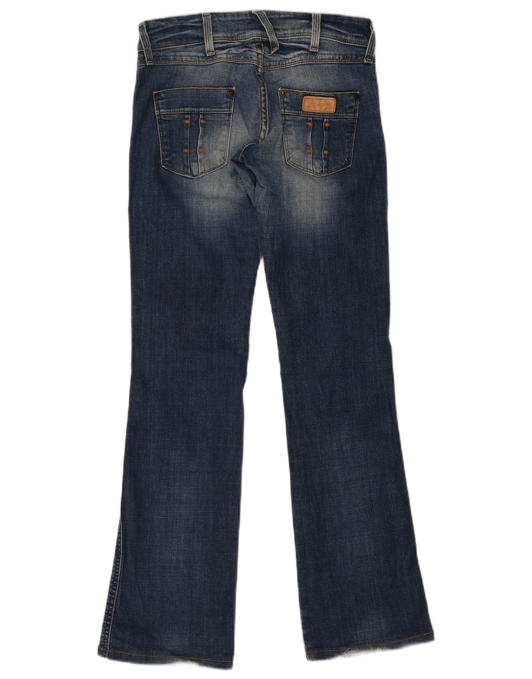 Calça jeans feminina WRANGLER Iris Bootcut W28 L34 algodão azul
