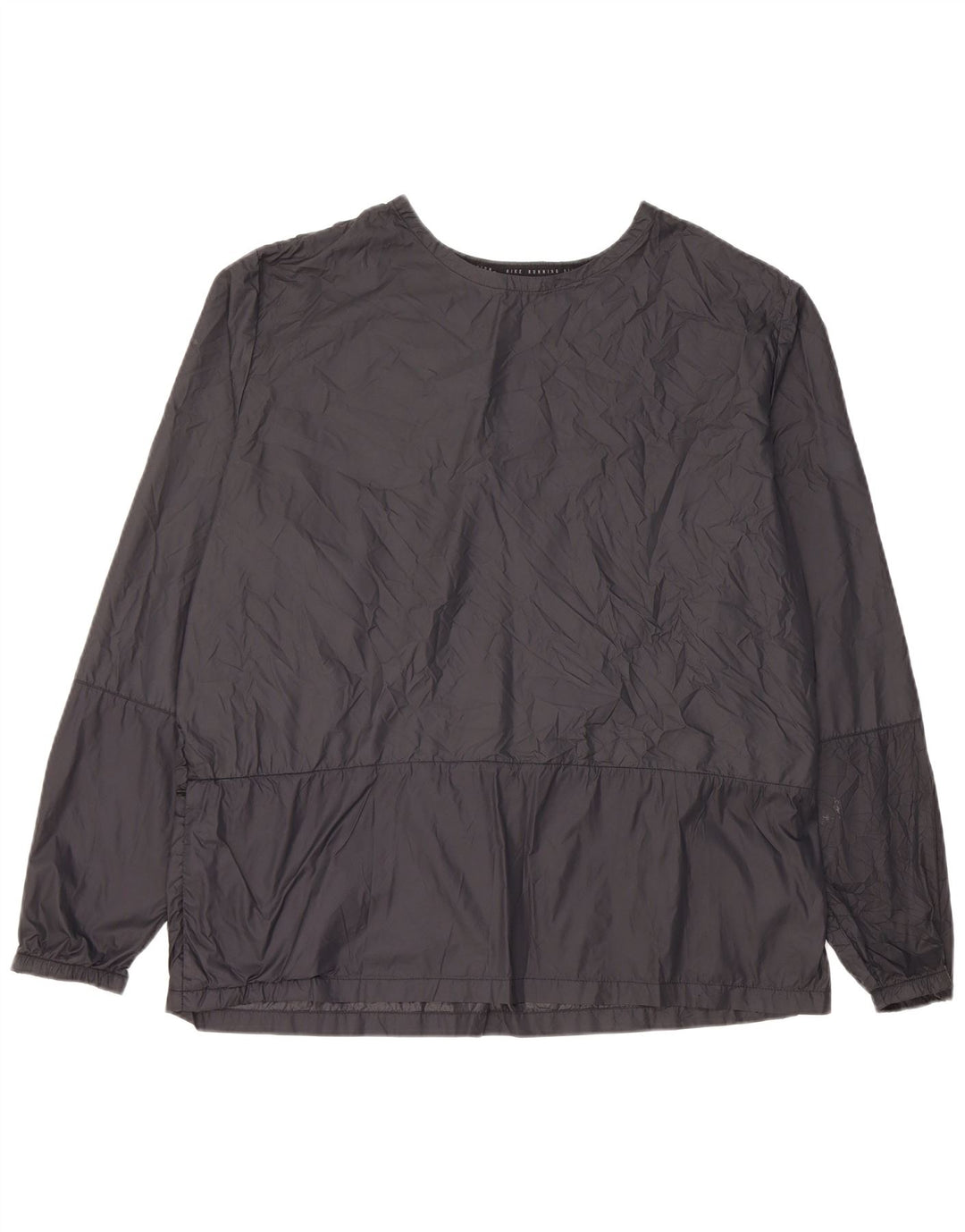 Pulôver de corrida feminino Nike UK 18 XL preto poliéster