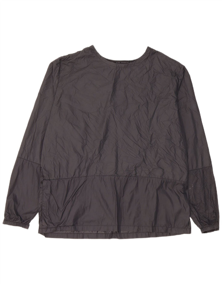 Pulôver de corrida feminino Nike UK 18 XL preto poliéster