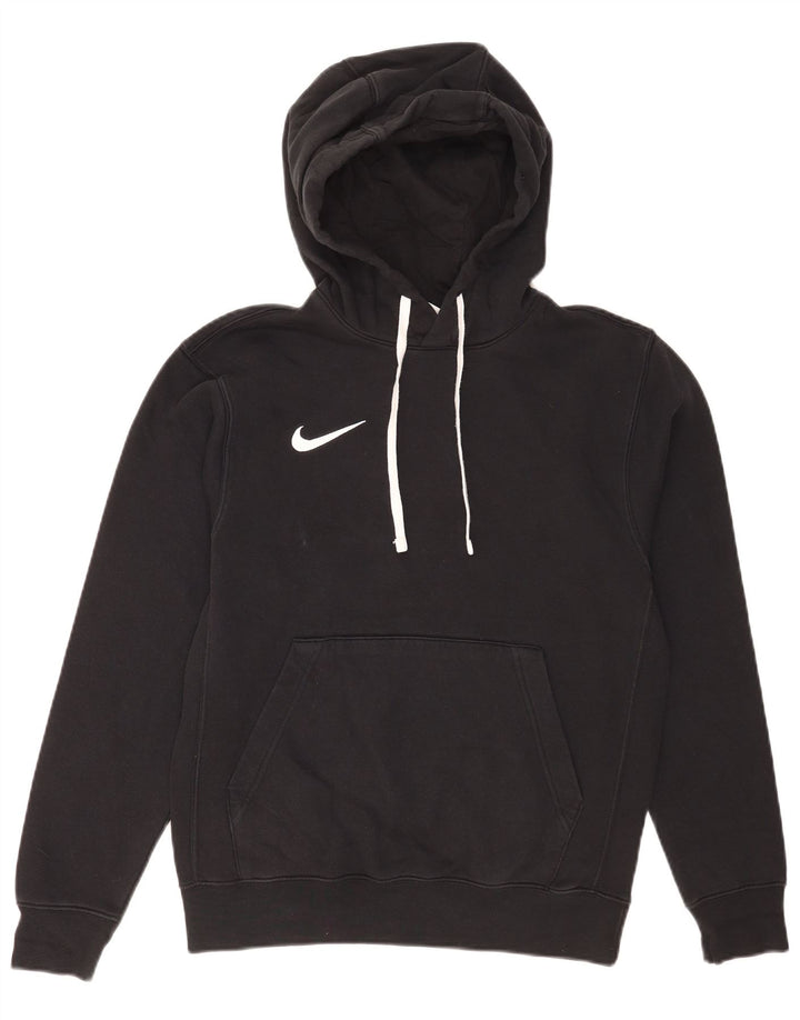 Moletom com capuz Nike masculino regular fit pequeno algodão preto