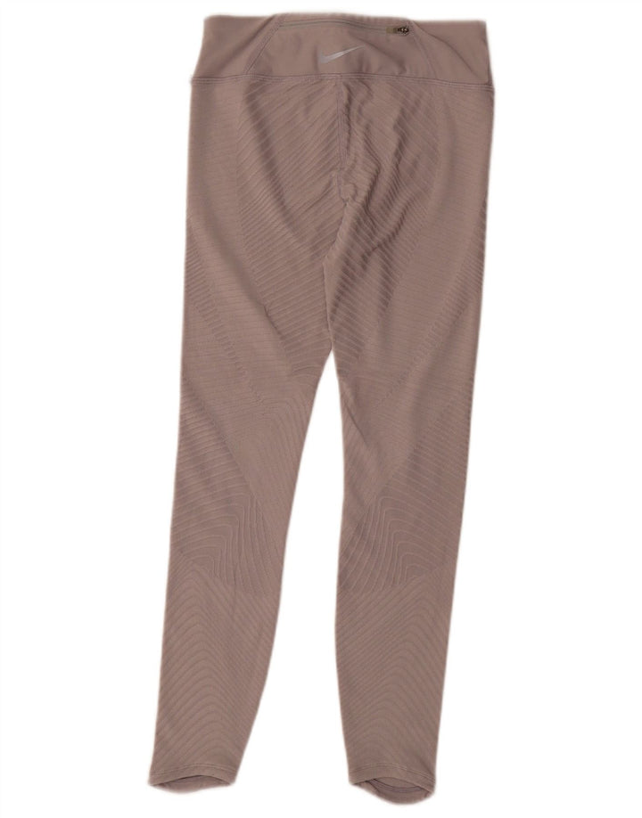 Leggings Nike Dri Fit UK 4 XS Cinza Listrado