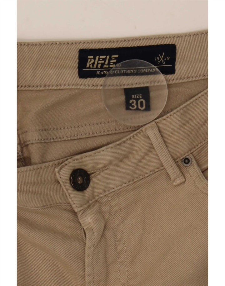 Rifle Jeans Skinny Feminino W30 L29 Bege