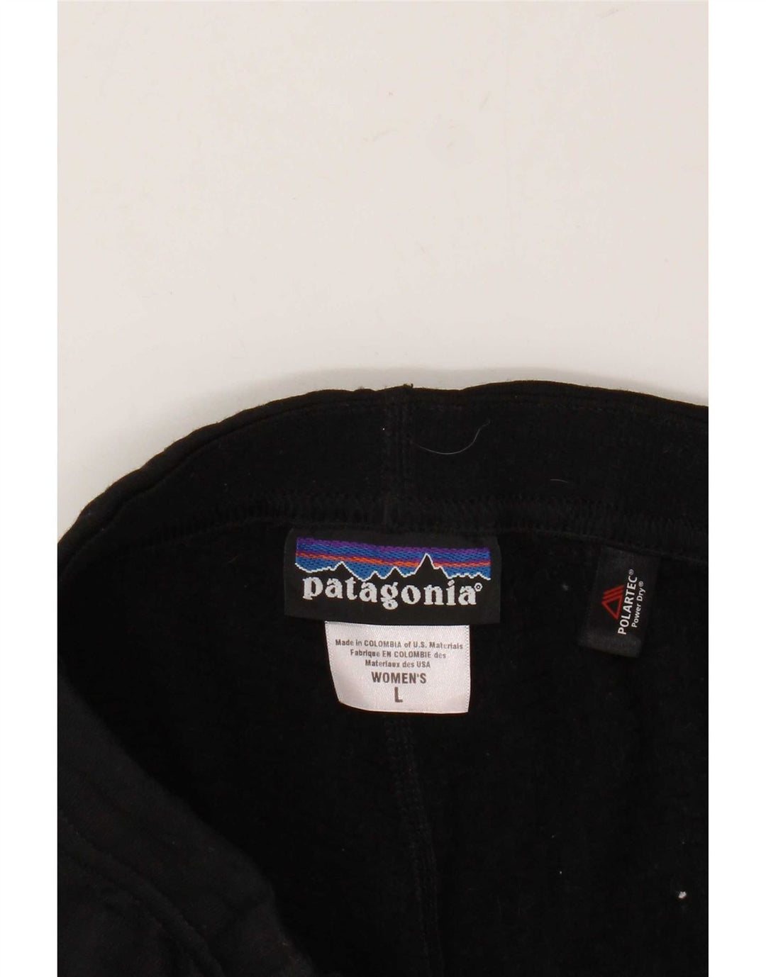 Leggings Patagonia Mulher Polartec UK 16 Grande Poliéster Preto