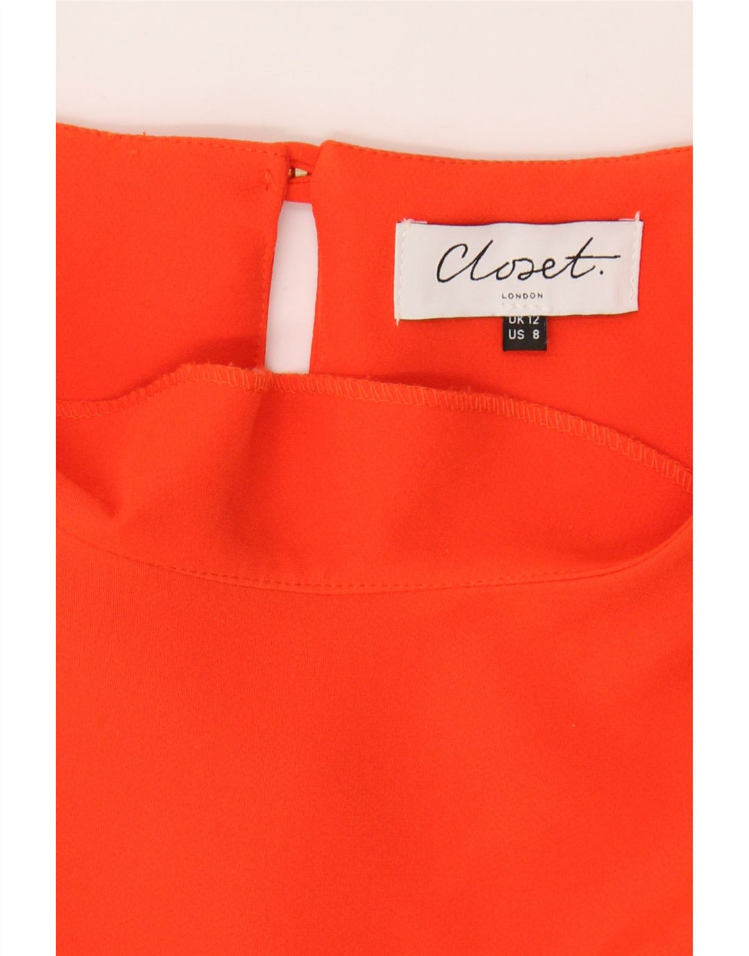 Macacão feminino CLOSET UK 12 médio laranja