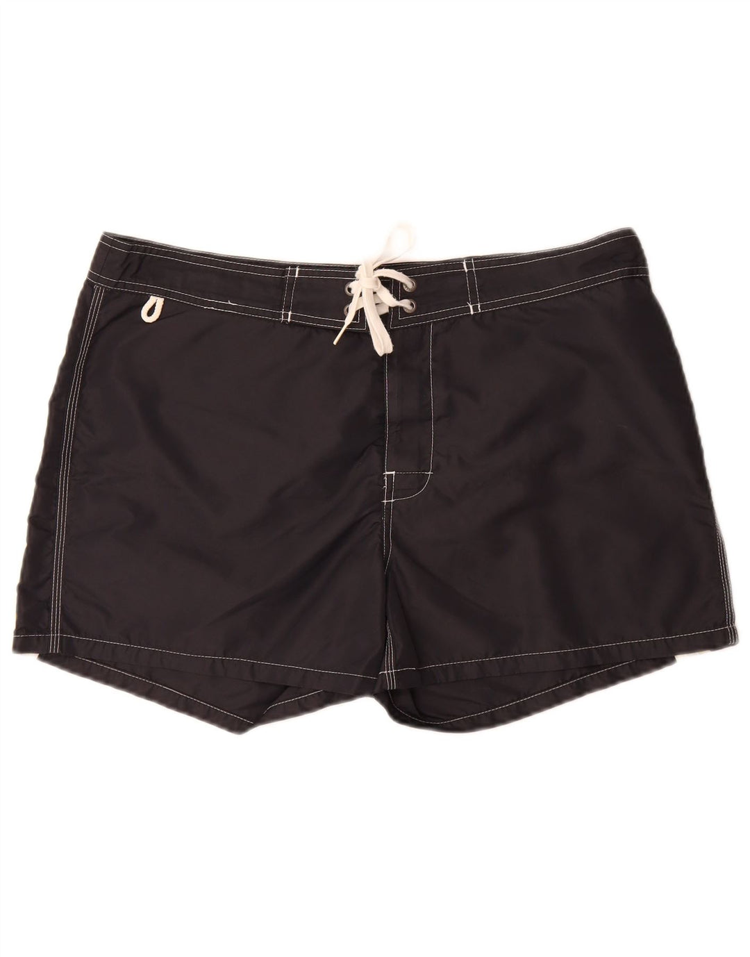 Shorts de natação masculino Sundek XL preto listrado