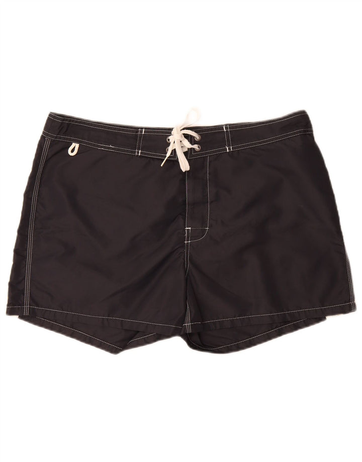 Shorts de natação masculino Sundek XL preto listrado