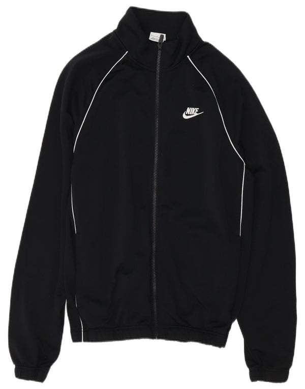 Nike Mens Treino Top Jacket Pequeno Poliéster Preto
