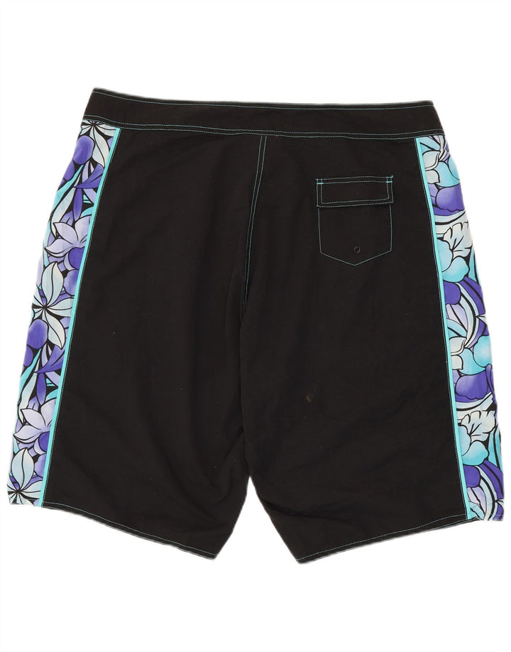 Shorts de natação masculinos Autograph Graphic XL preto