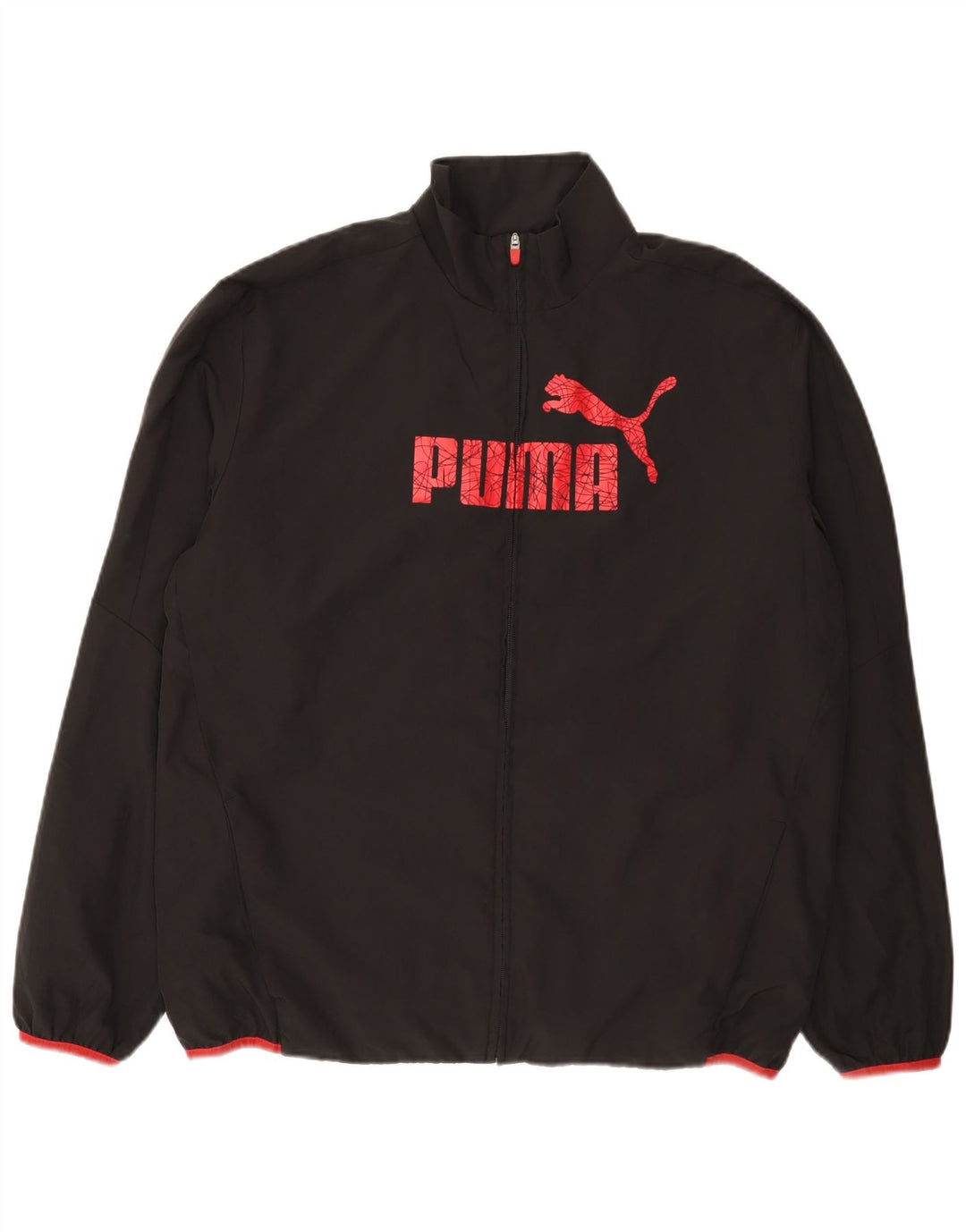 Puma Mens Graphic Tracksuit Top Jaqueta XL Preto Poliéster
