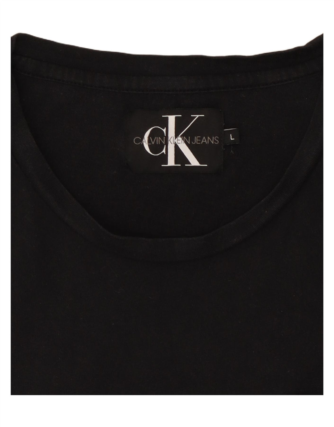 Camiseta masculina CALVIN KLEIN JEANS grande preta