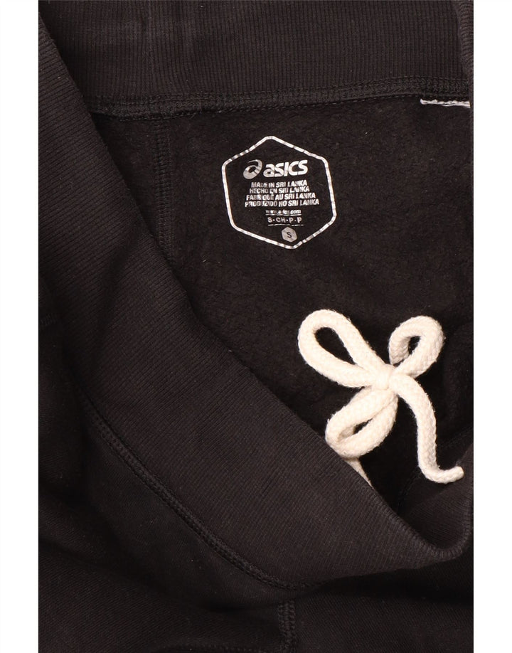 Calça feminina Asics Graphic Tracksuit UK 10 pequena preta