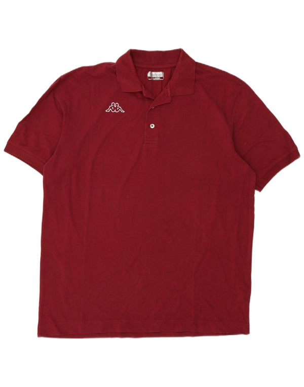 Camisa polo masculina Kappa 2XL Borgonha