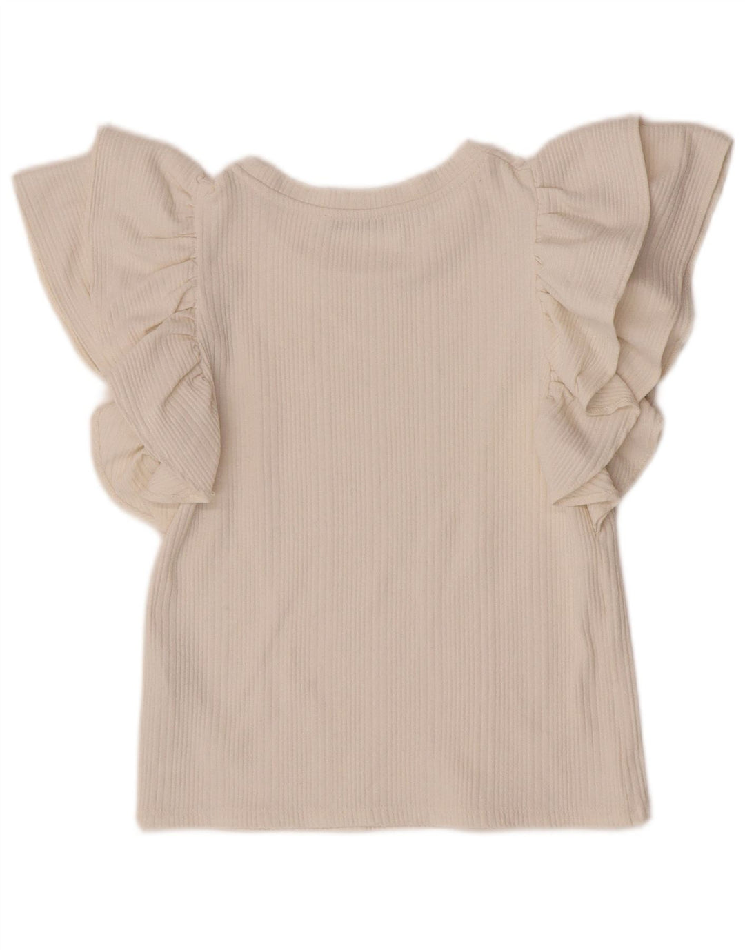 Blusa feminina Zara Top UK 12 poliéster branco médio