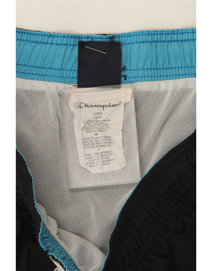 Shorts de natação masculino Champion pequeno preto poliamida