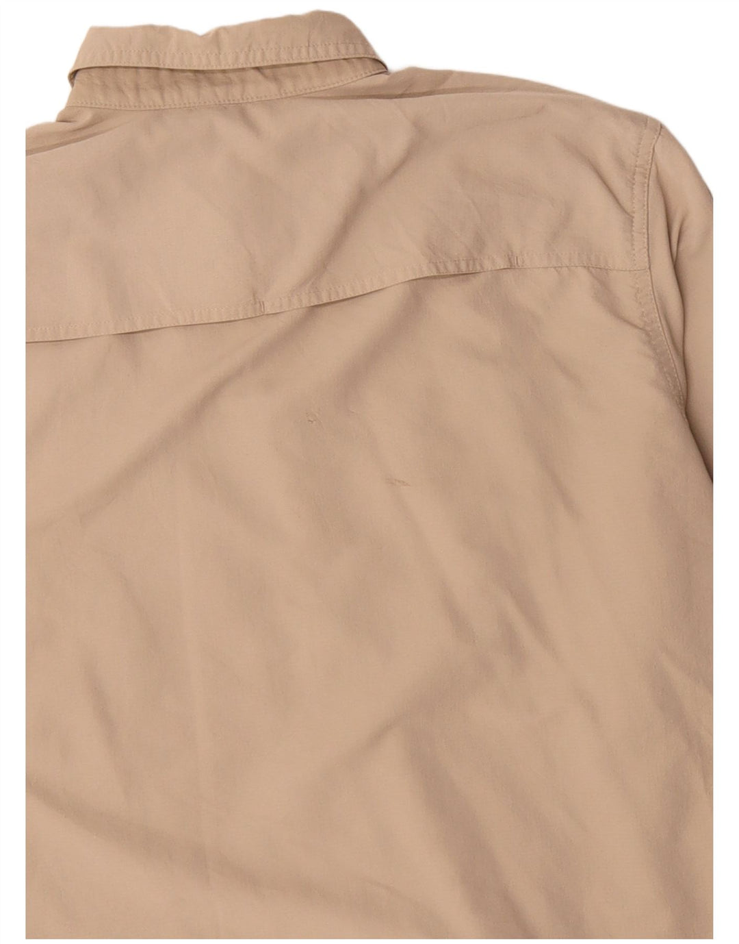 Camisa masculina Eddie Bauer grande poliéster bege