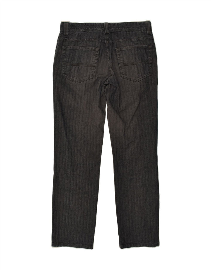 TRUSSARDI Womens Slim Chino Trousers IT 46 Large W32 L32 Grey Cotton Vintage Trussardi and Second-Hand Trussardi from Messina Hembry 