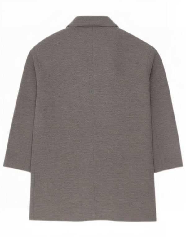 Sobretudo aberto feminino Zara UK 10 pequeno cinza