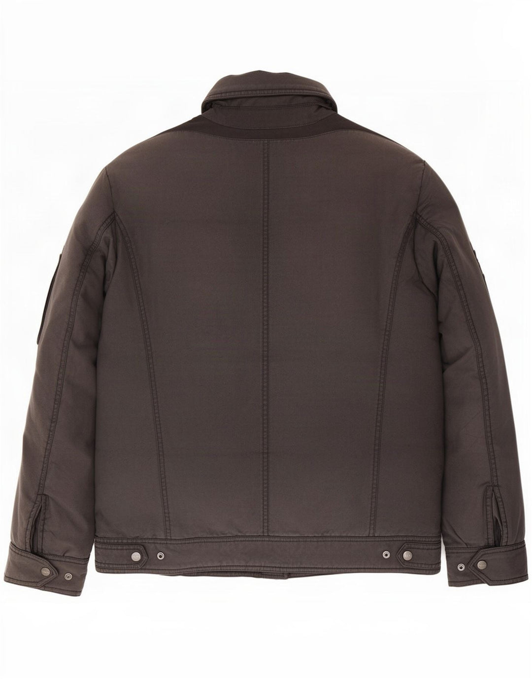 Jaqueta Geox Feminina Respira Acolchoada UK 16 Grande Poliamida Cinza