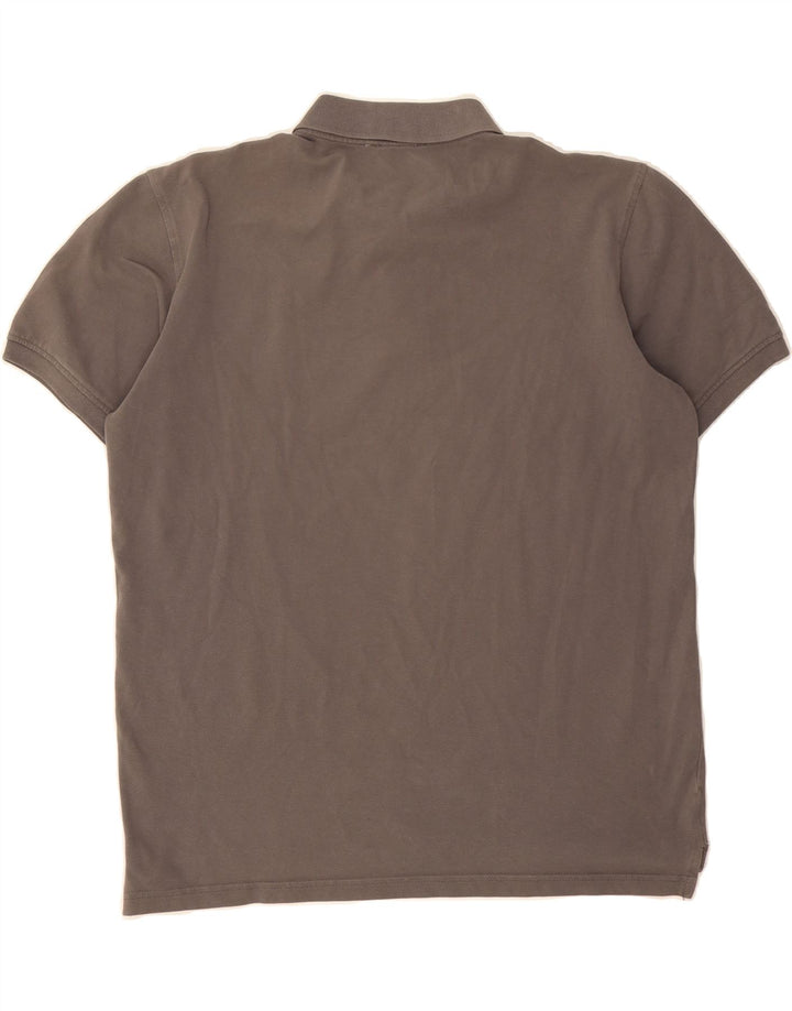 U.S. POLO ASSN. Mens Polo Shirt Large Brown Cotton Vintage U.S. Polo Assn. and Second-Hand U.S. Polo Assn. from Messina Hembry 