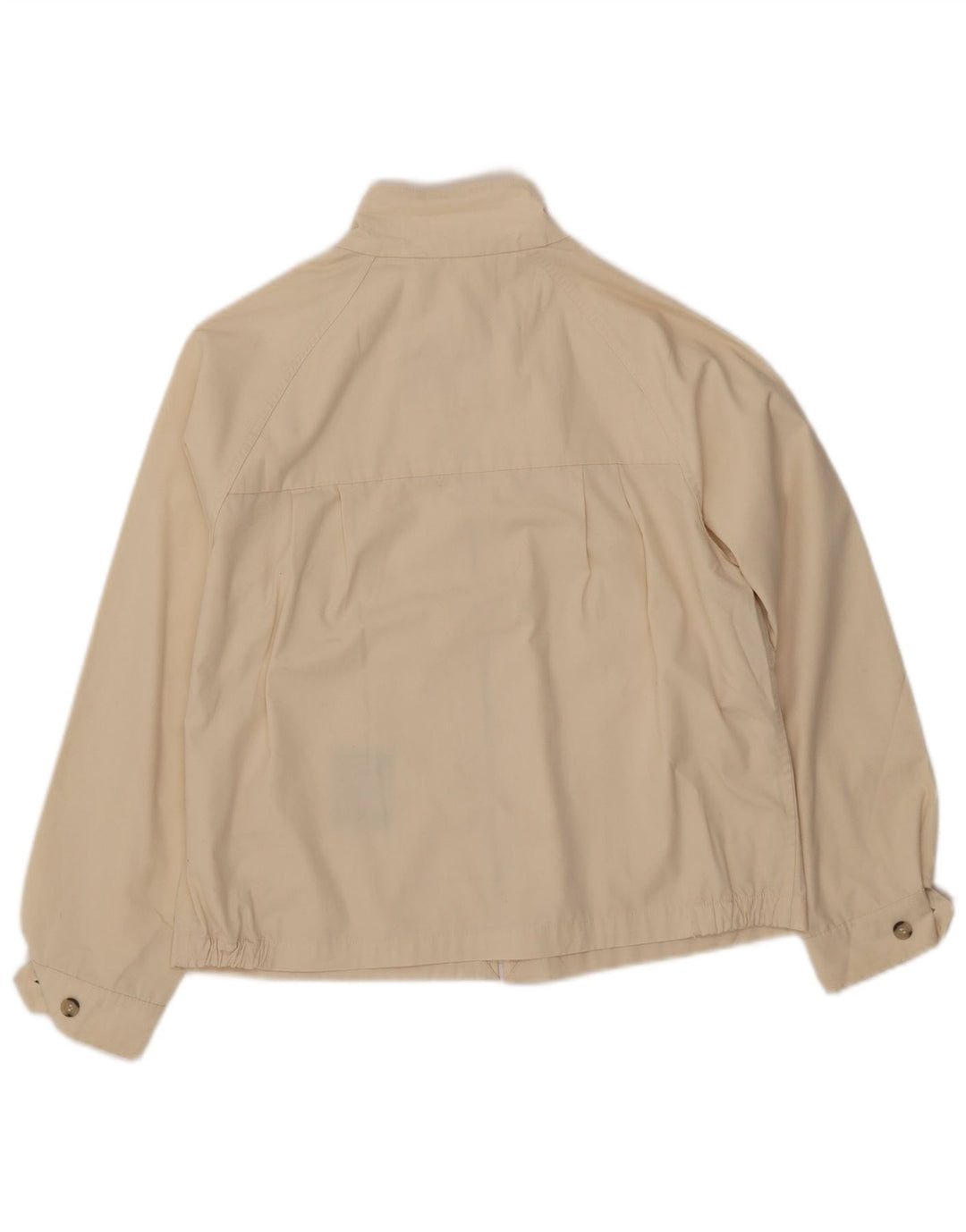 LONDON FOG Girls Bomber Jacket 13-14 anos fora de poliéster branco