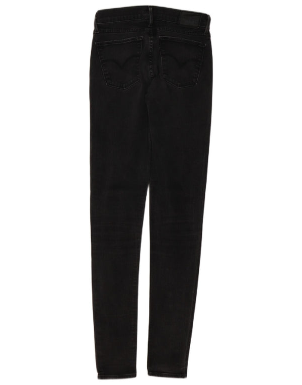 Calça jeans feminina Levi's 710 Super Skinny W28 L32 cinza algodão