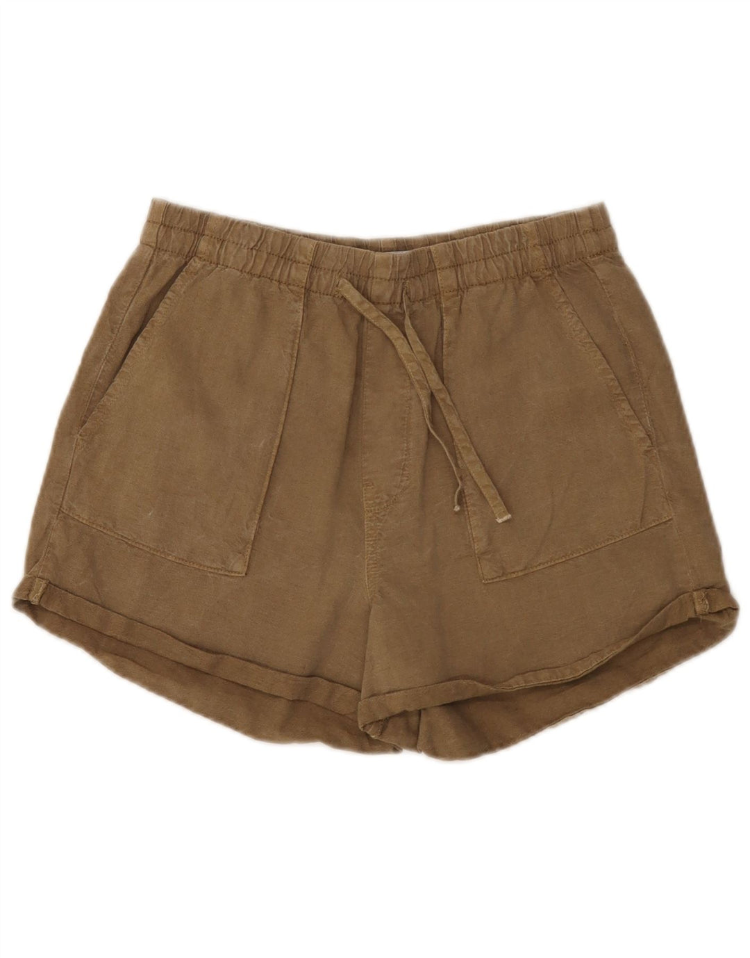 Zara Shorts feminino casual XS W24 cáqui