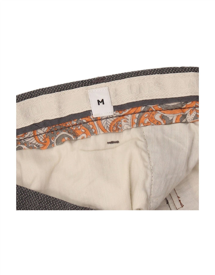 JACK & JONES Mens Chino Shorts Médio W32 Algodão Cinza