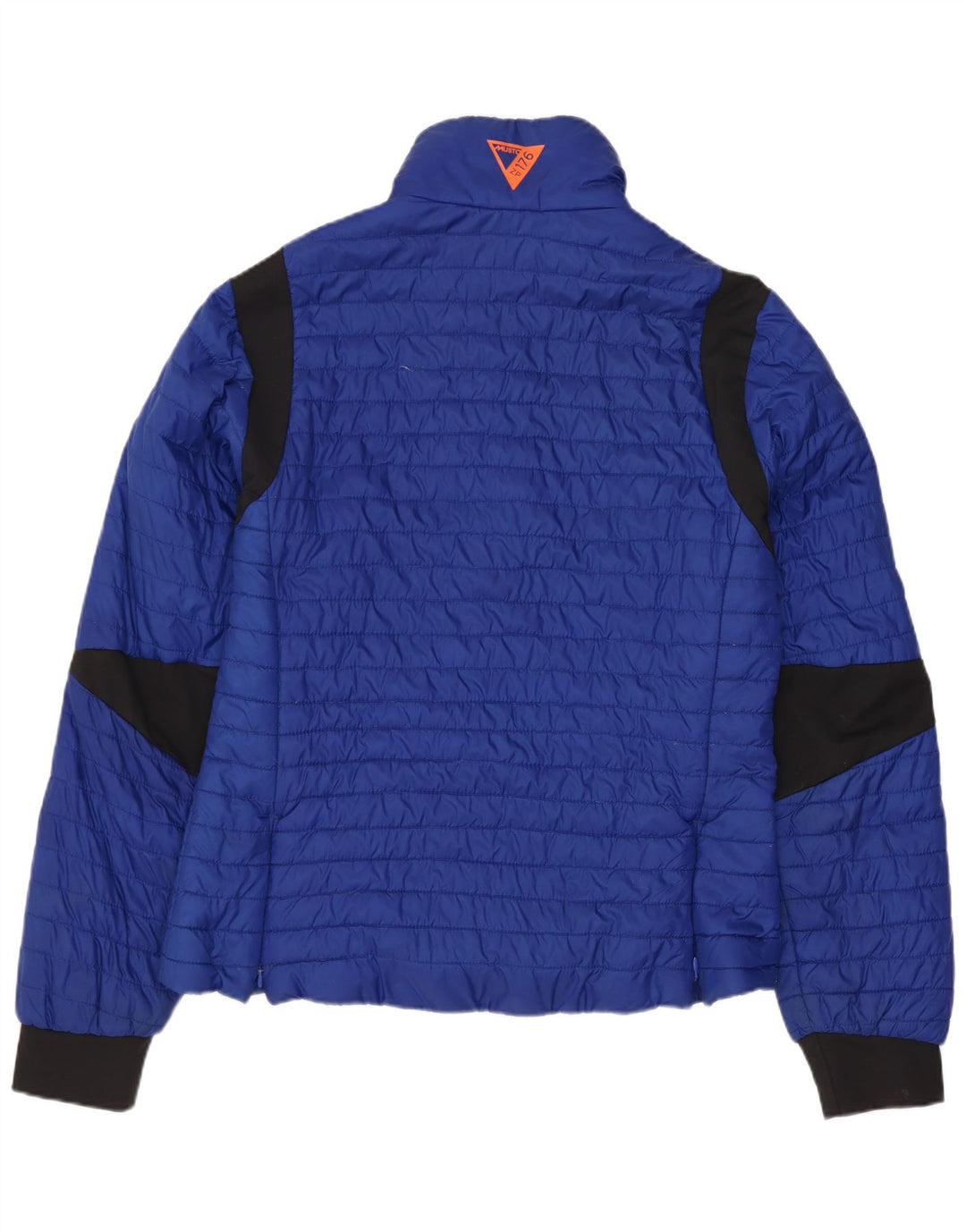 Jaqueta acolchoada feminina Musto UK 14 grande poliamida azul