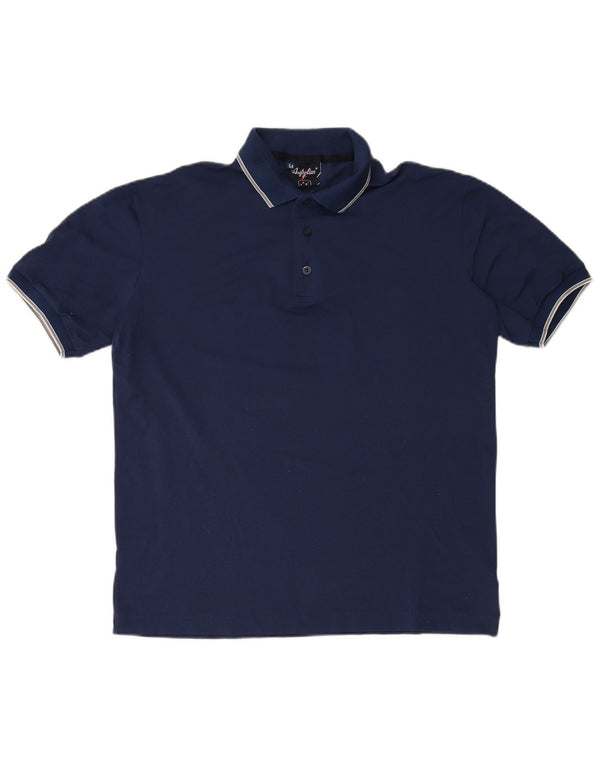 Polo masculino AUSTRALIAN L'ALPINA IT 54 XL azul marinho poliamida
