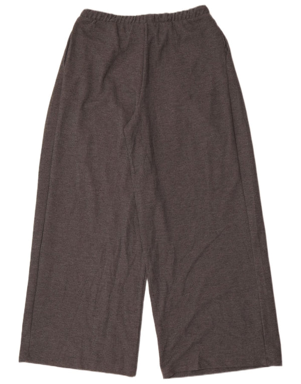 Calça de treino feminina de cintura alta Marks & Spencer Reino Unido 12 cinza médio
