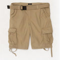 Shorts cargo masculino Gant W36 grande algodão bege