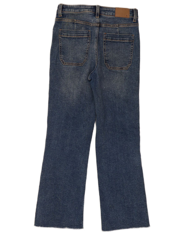 Calça jeans feminina cintura alta Zara EU 34 2XS W24 L26 azul