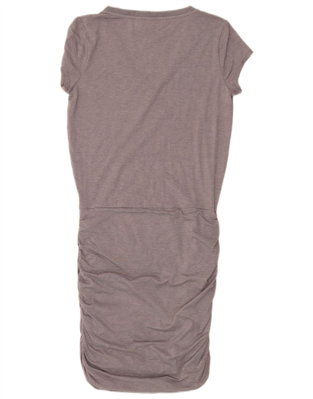 Vestido feminino Athleta com cintura larga e larga UK 6 XS cinza poliéster