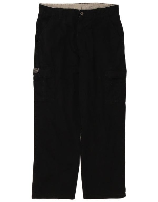 Calça cargo reta masculina Wrangler W38 L32 preta