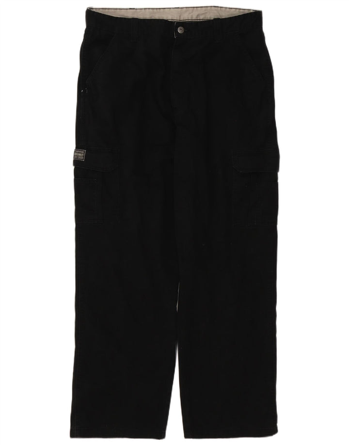Calça cargo reta masculina Wrangler W38 L32 preta