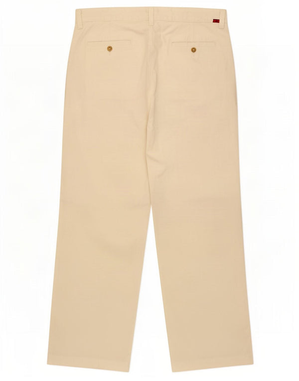 Calça Chino Masculina Kappa Perfect Fit Straight IT 52 XL W36 L31 Branca
