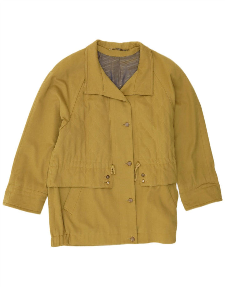Sobretudo oversized feminino Goldix IT 44 lã virgem verde médio