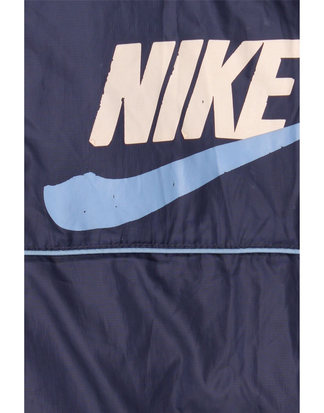 Jaqueta acolchoada com capuz gráfico Nike Boys 12-13 anos grande azul marinho