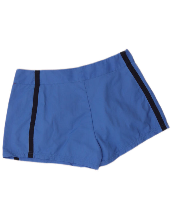 Nautica Shorts feminino casual médio W30 azul colorblock nylon