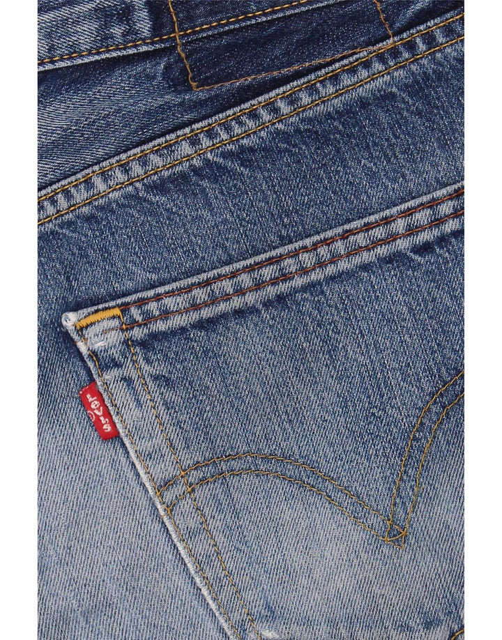 Calça jeans reta masculina Levi's W34 L36 azul