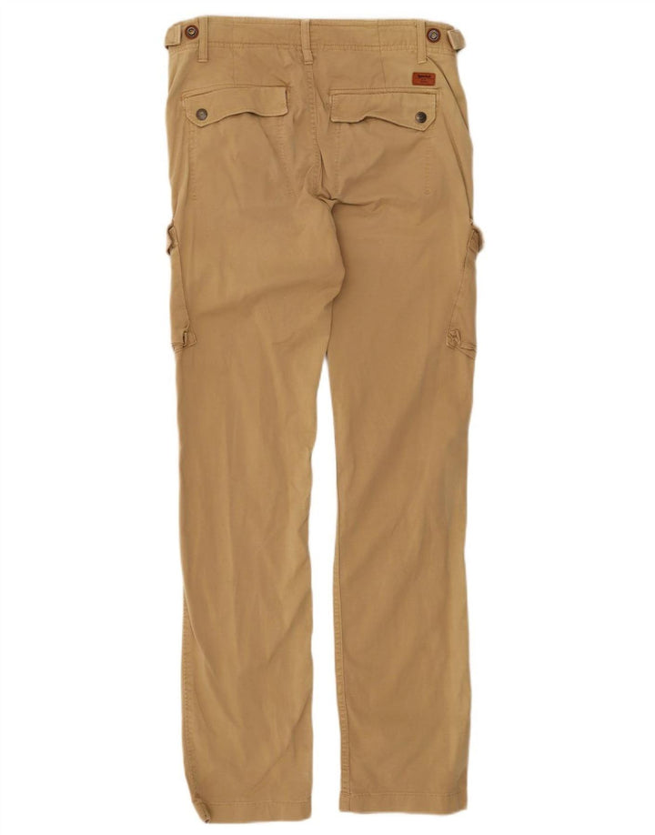Calça cargo reta masculina TIMBERLAND W30 L34 algodão bege