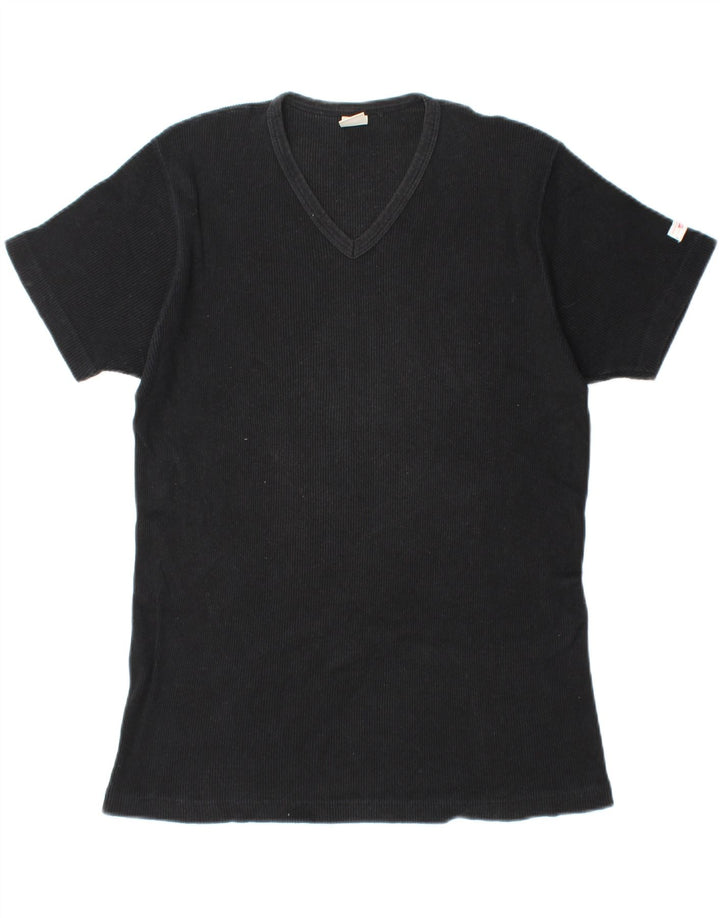 Camiseta feminina LEVI'S UK 18 XL algodão preto