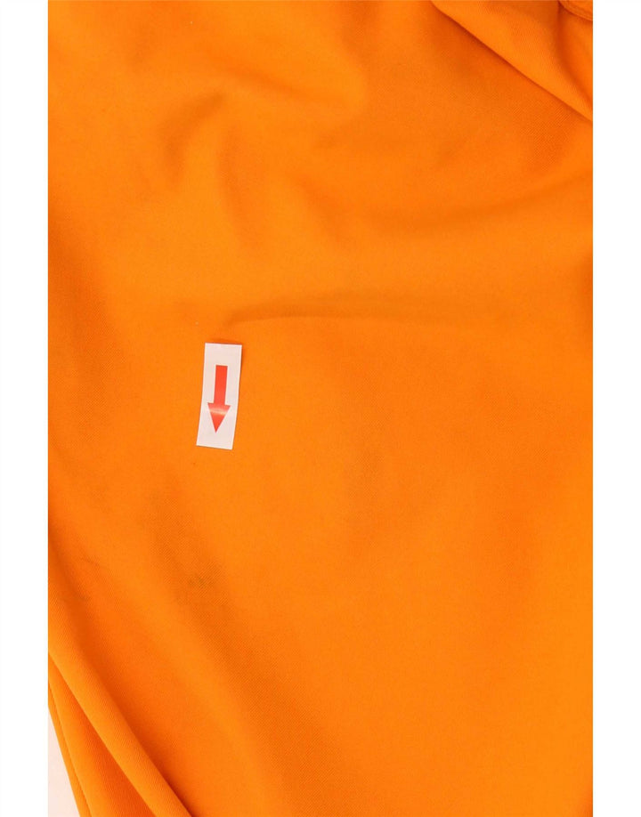 Calça casual reta masculina Puma W32 L32 poliéster laranja