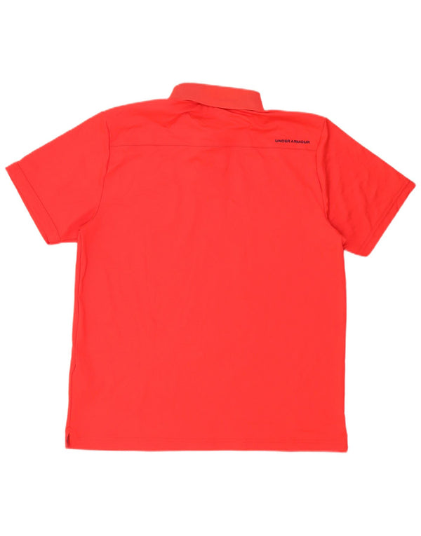 Camisa polo masculina Under Armour Heat Gear XL poliéster vermelho